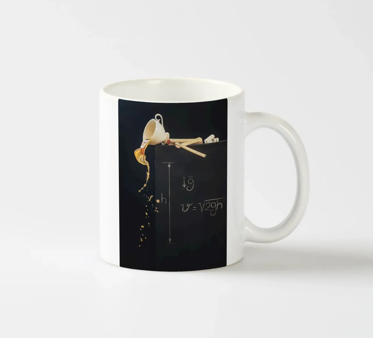 tazza da caffè tazza in ceramica da Abstract Botanical Art