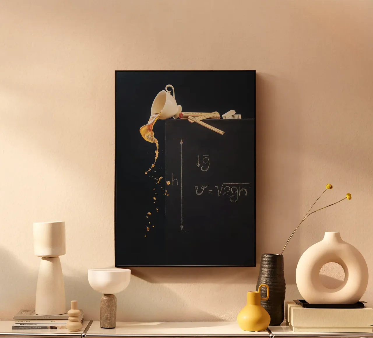 tazza da caffè plexiglass da Abstract Botanical Art