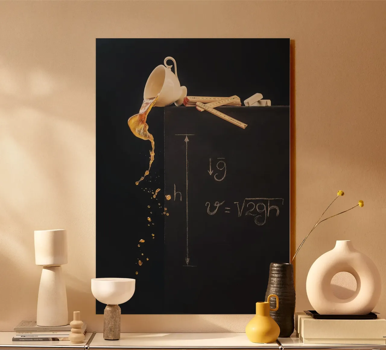 tazza da caffè plexiglass da Abstract Botanical Art