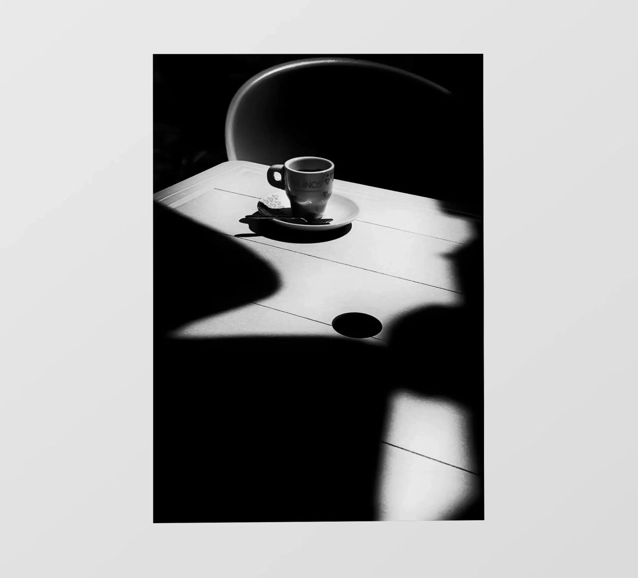 tazza da caffè pellicola backlit da Abstract Botanical Art