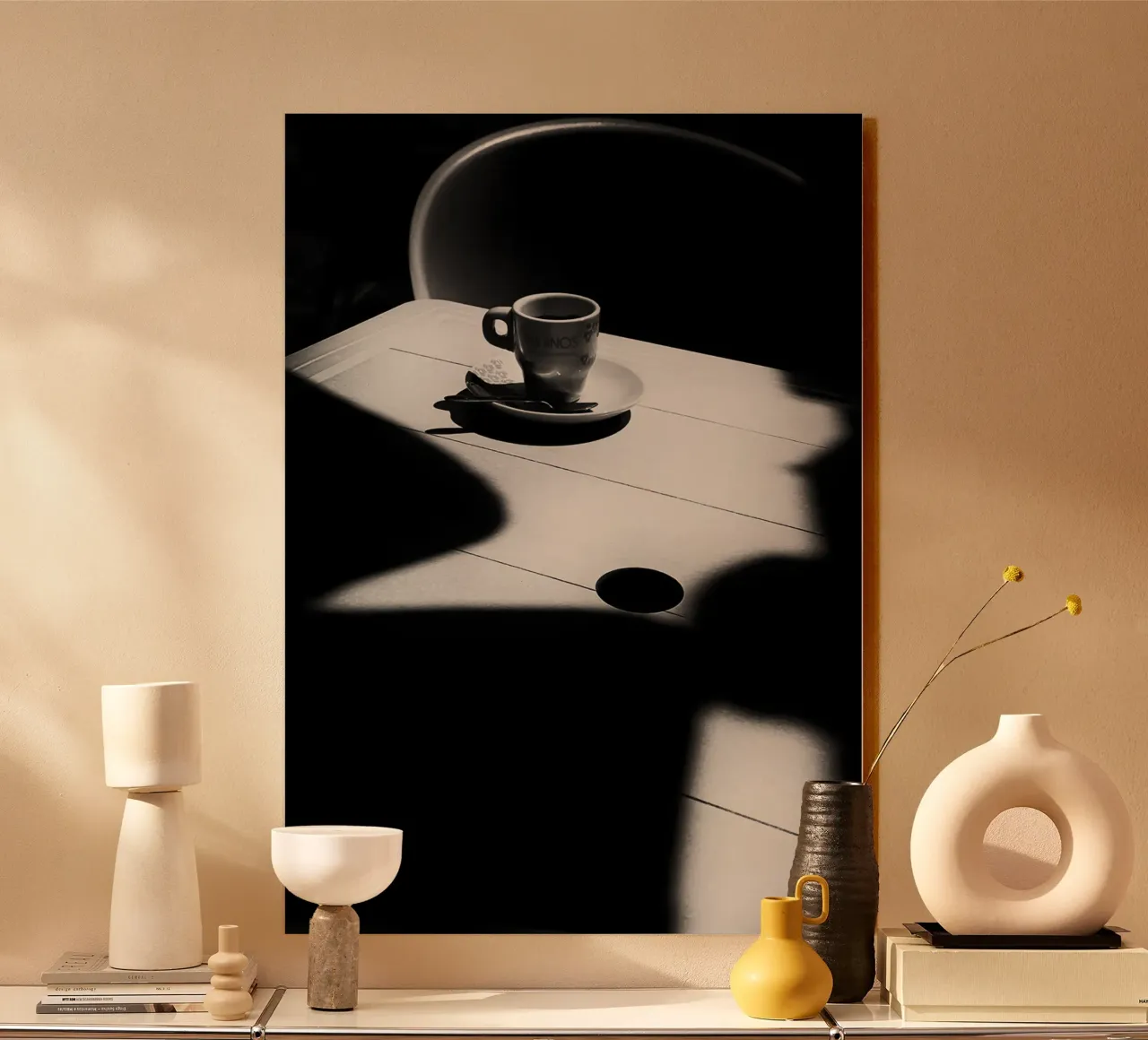 tazza da caffè alluminio dibond da Abstract Botanical Art