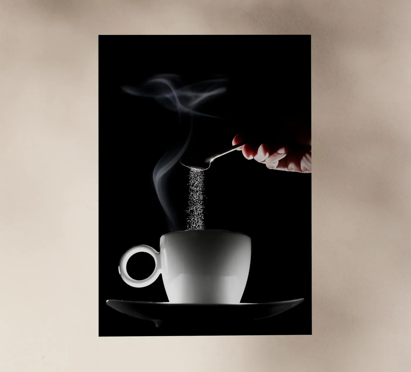 coffee backlit film by Abstract Botanical Art