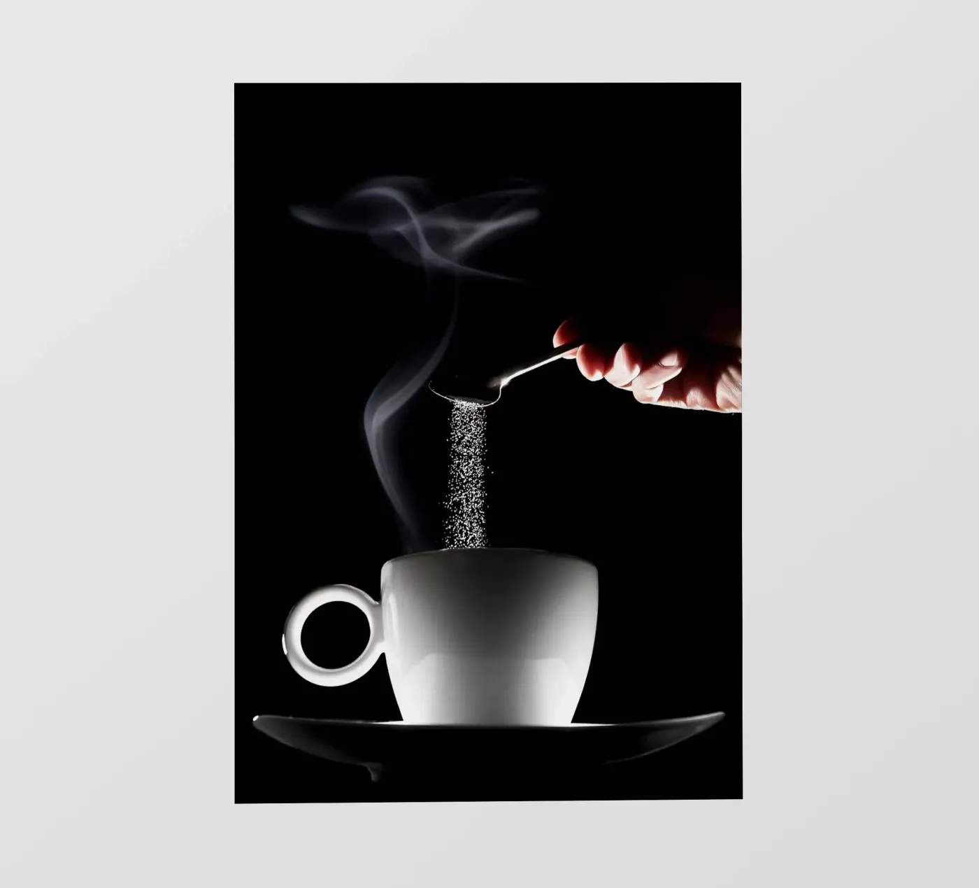 coffee backlit film by Abstract Botanical Art