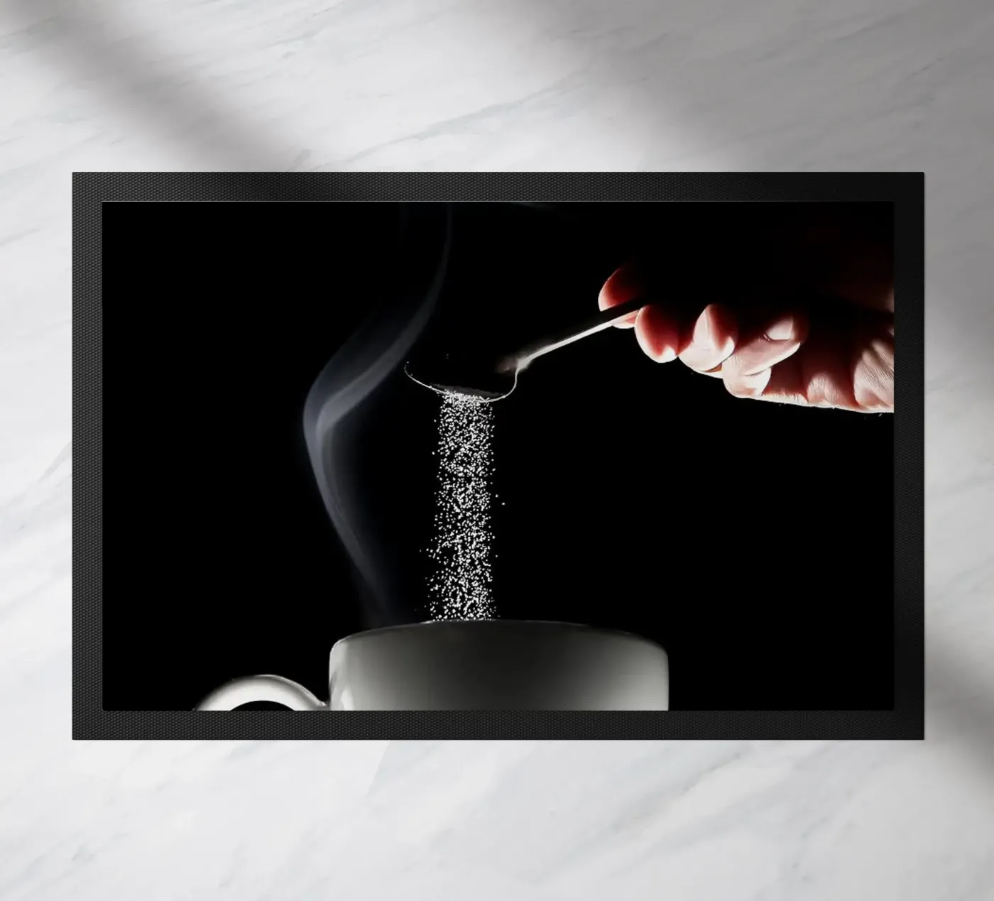 café paillasson de Abstract Botanical Art