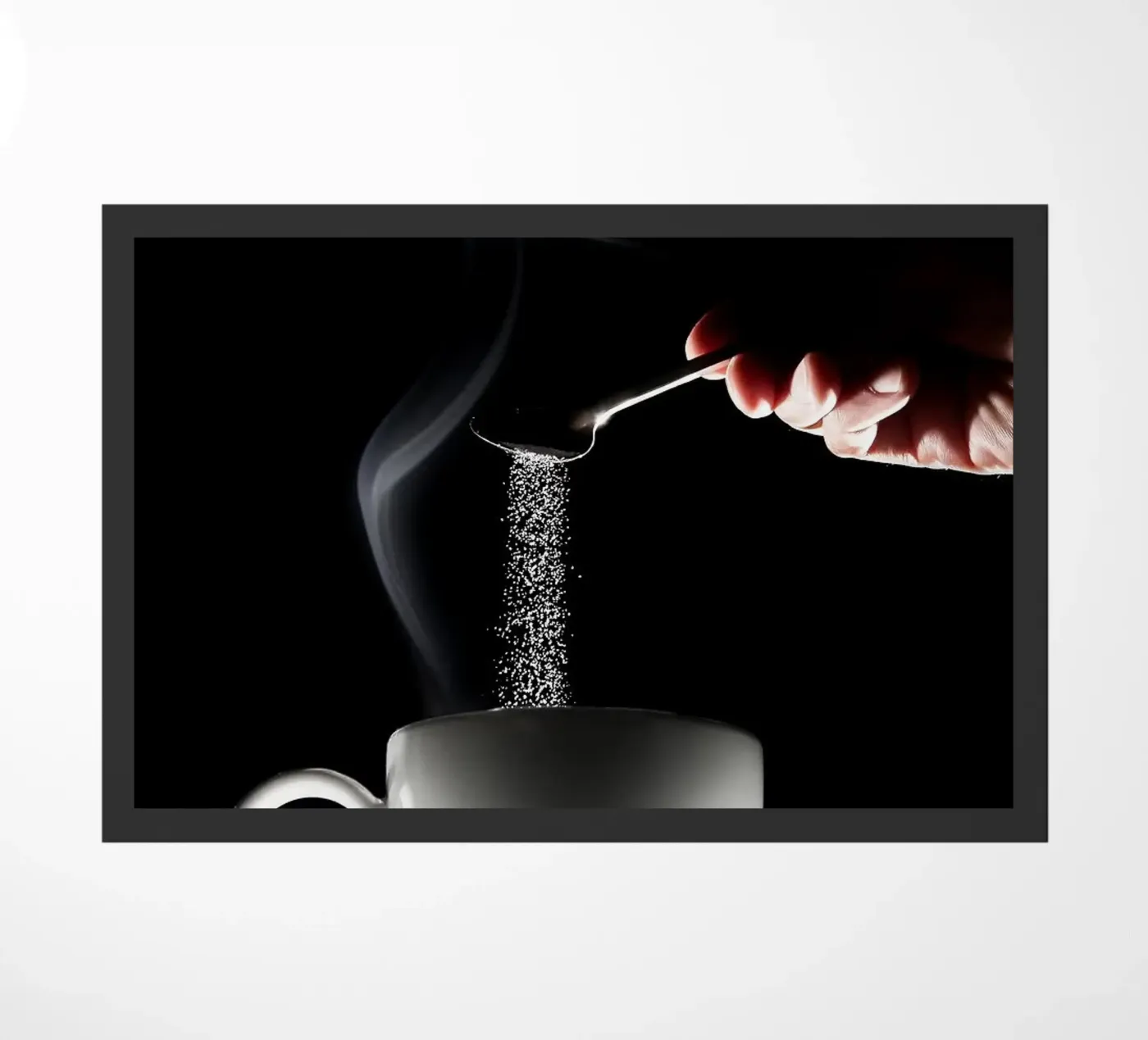 café paillasson de Abstract Botanical Art