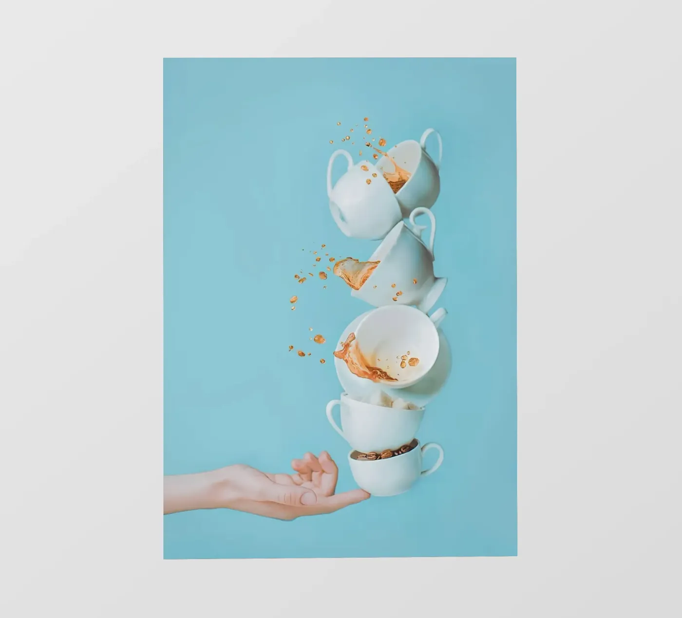 coffee pellicola backlit da Abstract Botanical Art