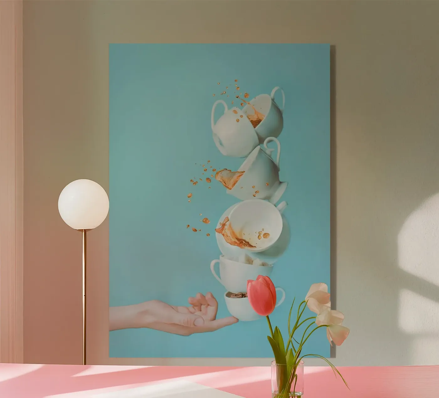 coffee plexiglas de Abstract Botanical Art