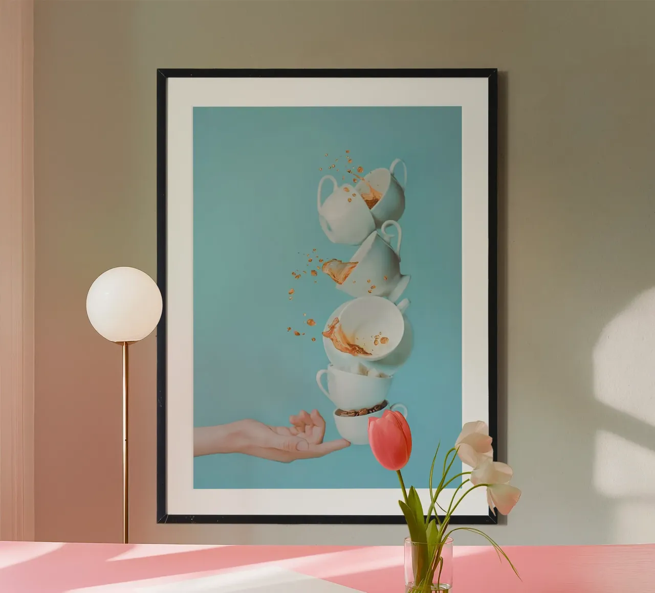 caffè poster da Abstract Botanical Art