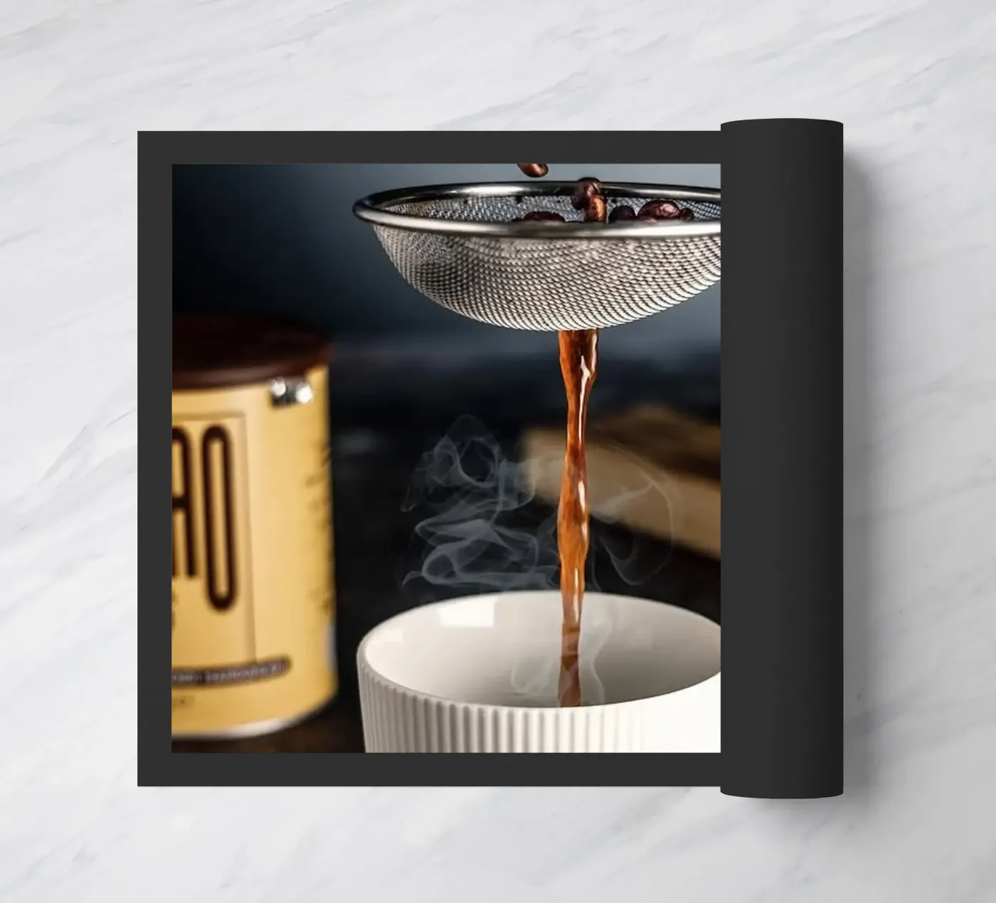 coffee paillasson de Abstract Botanical Art