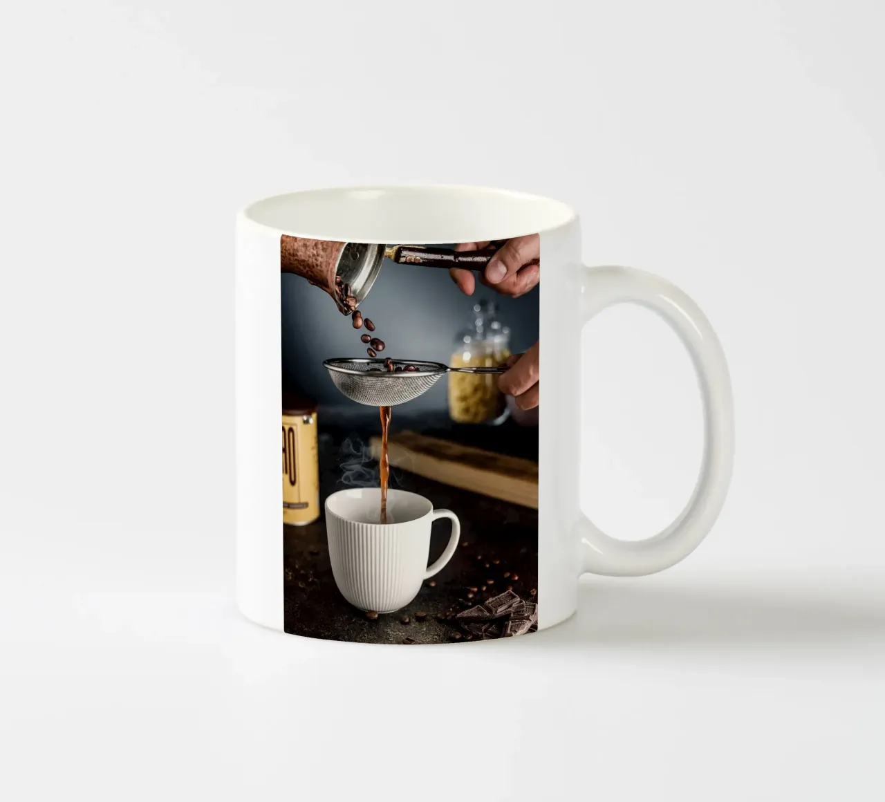 caffè tazza in ceramica da Abstract Botanical Art