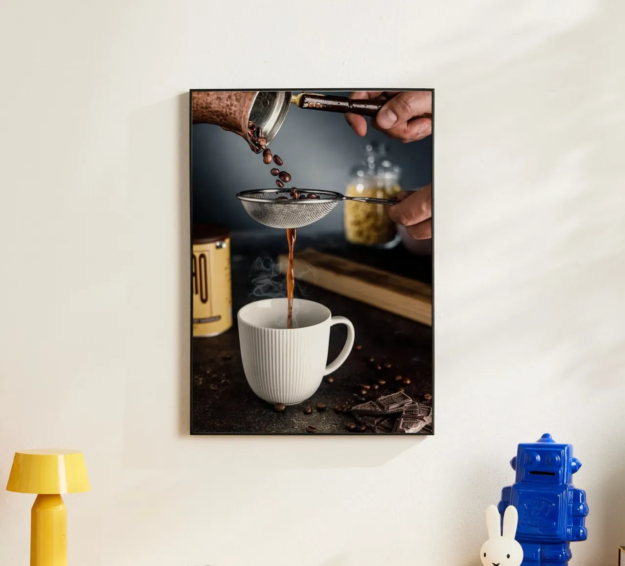 caffè alluminio dibond da Abstract Botanical Art