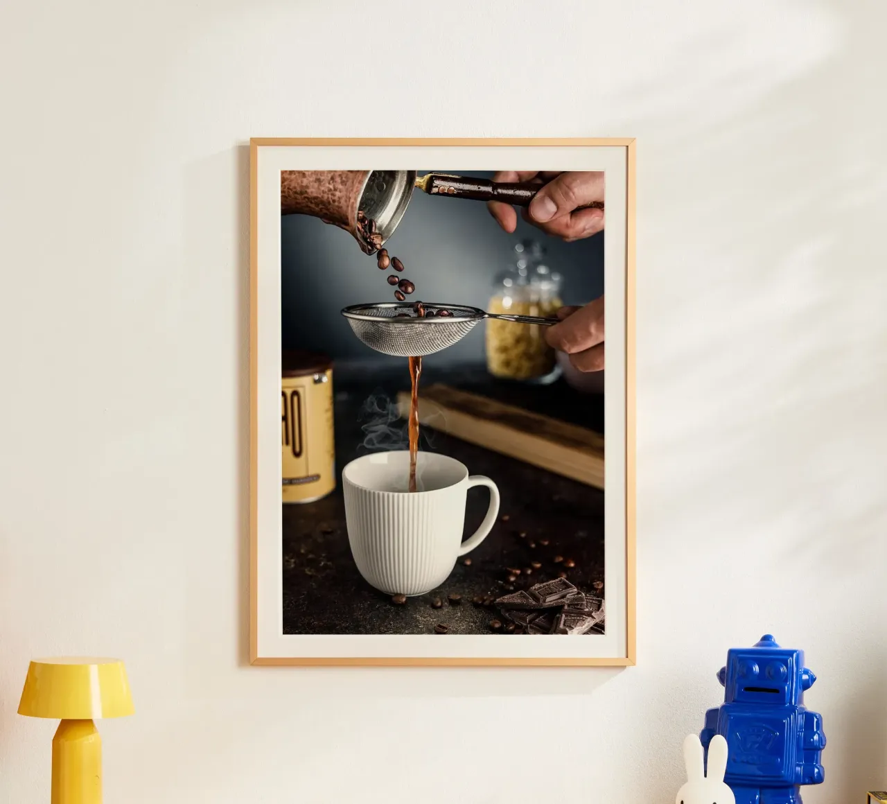 caffè poster da Abstract Botanical Art