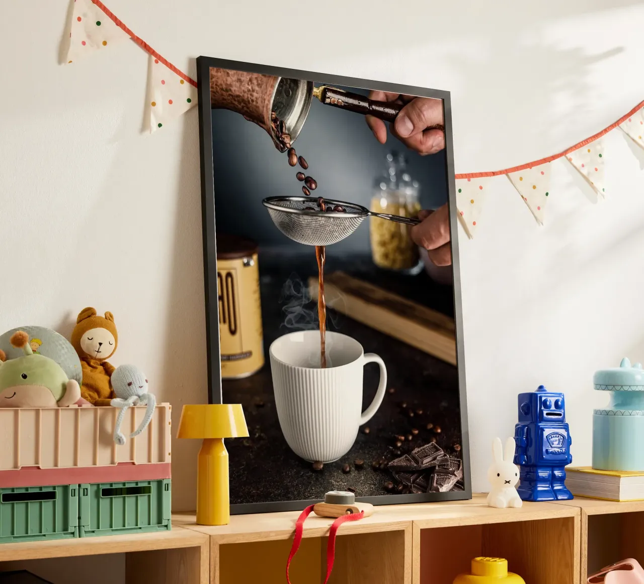 caffè poster da Abstract Botanical Art