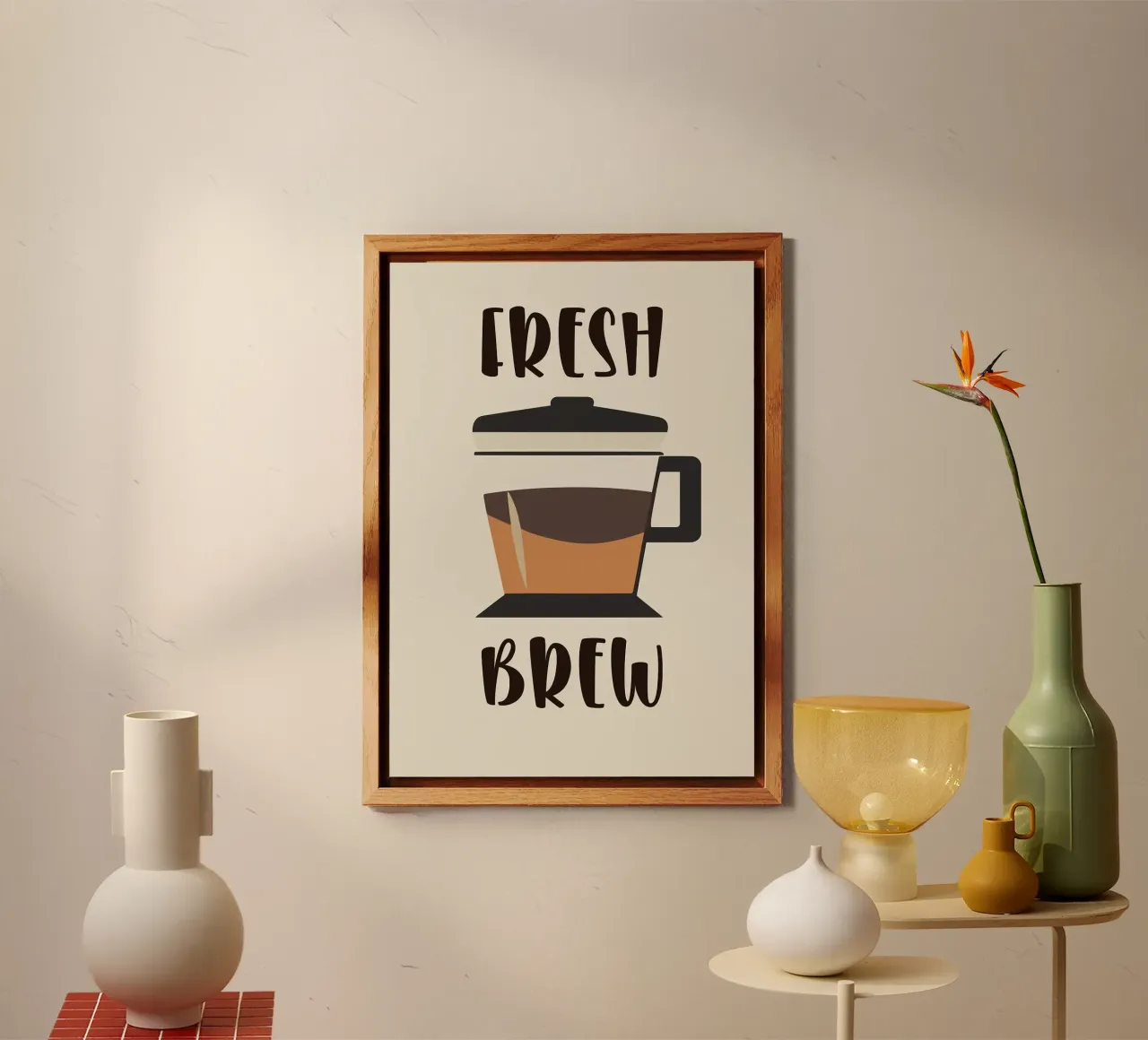 Pressa francese alluminio dibond da Abstract Botanical Art