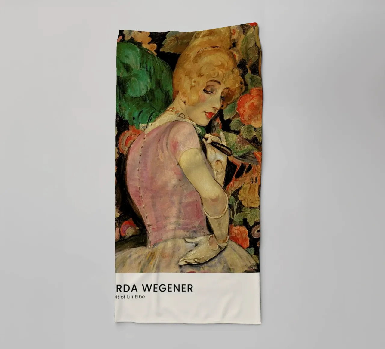 Gerda Wegener - Portrait of Lili Elbe II Handtuch von Vintage by JUNIQE
