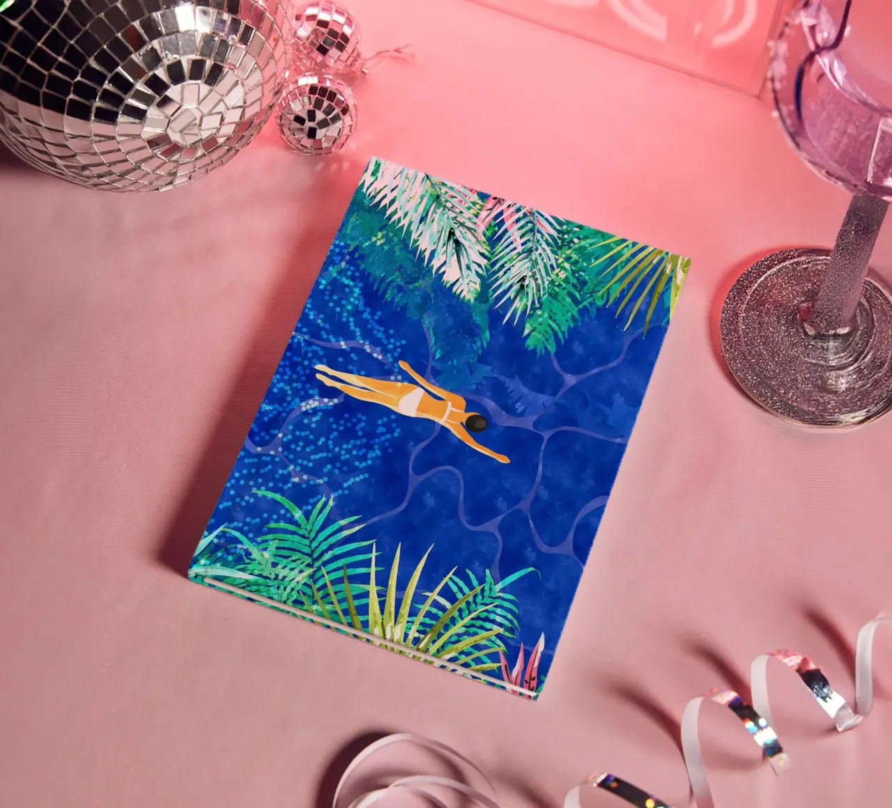 Tropical Jungle Pool notebook by 83oranges