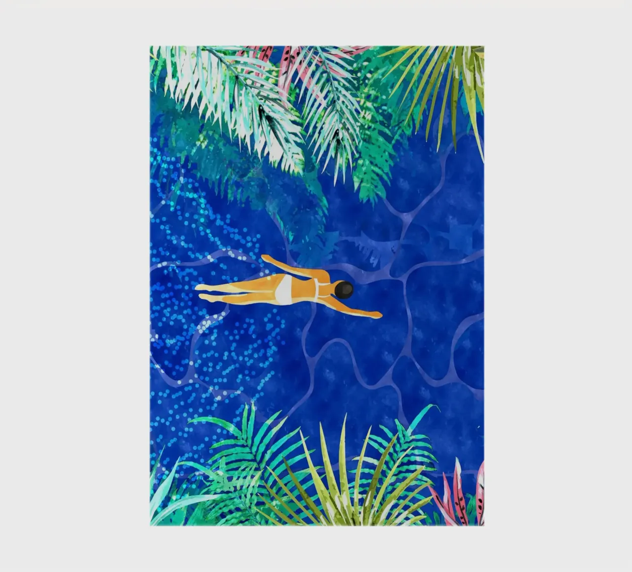 Tropical Jungle Pool notebook by 83oranges