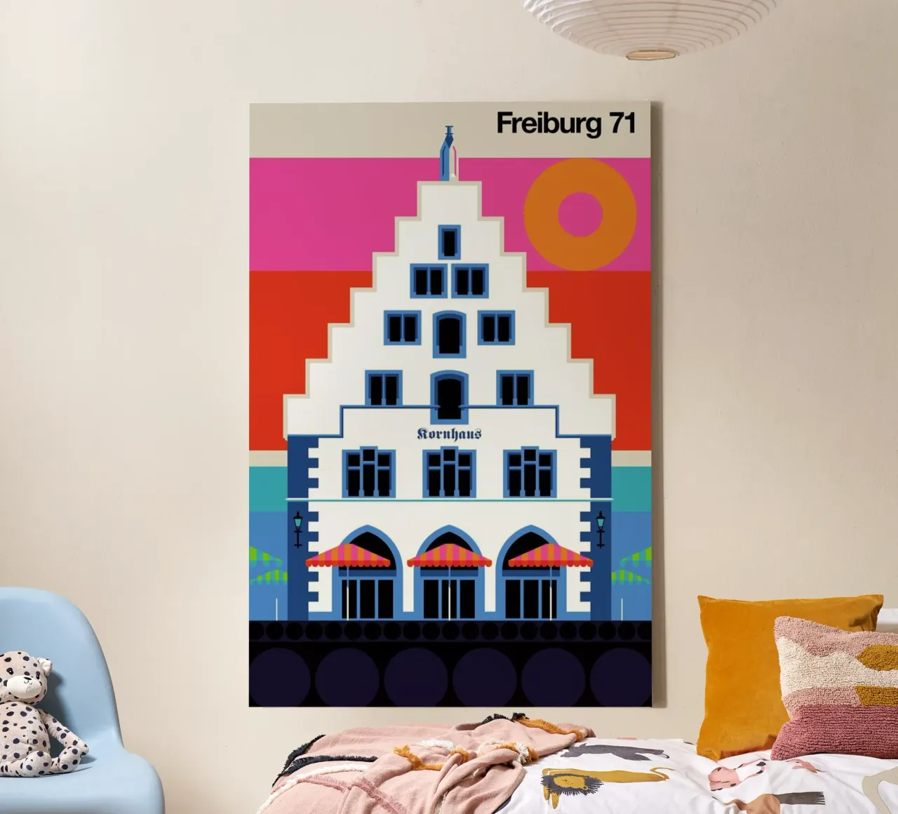 Friburgo 71 tela da Bo Lundberg