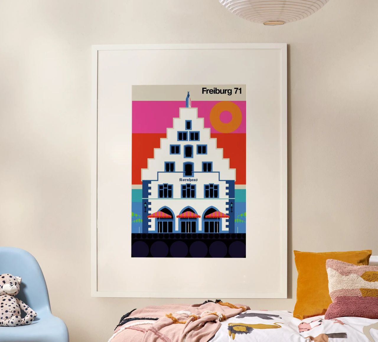 Freiburg 71 Poster von Bo Lundberg