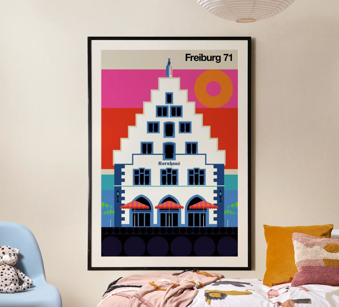 Freiburg 71 Poster von Bo Lundberg