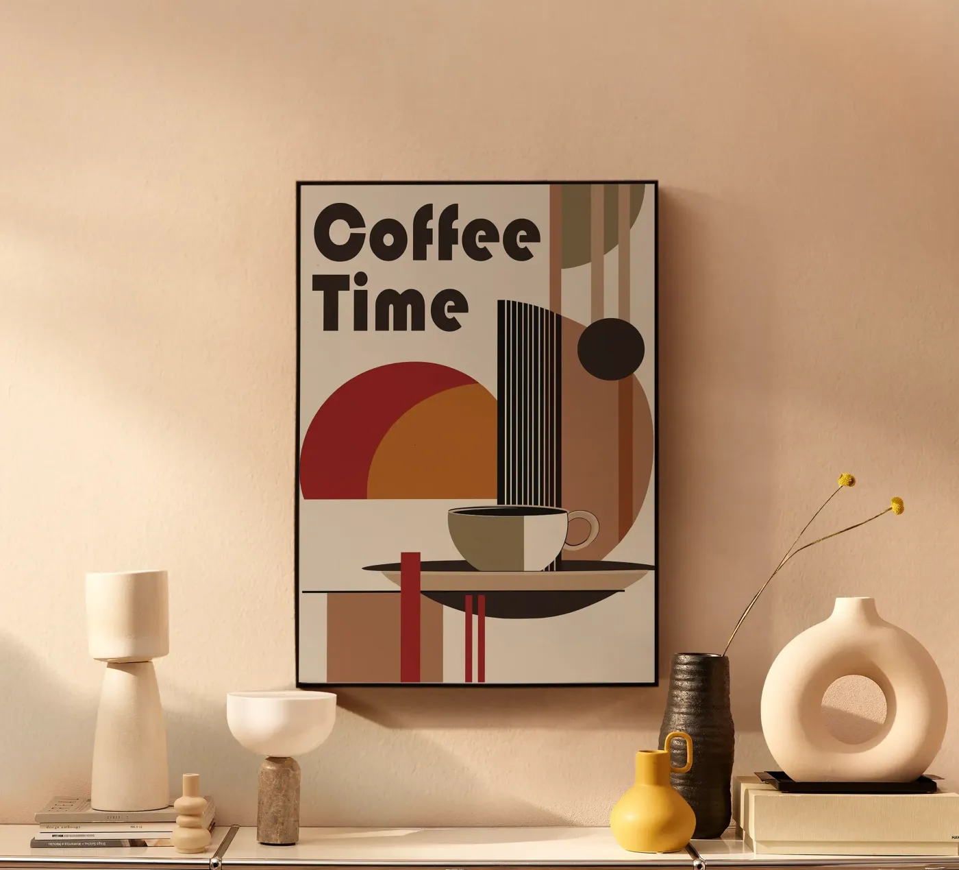 coffee cup plexiglass da Abstract Botanical Art