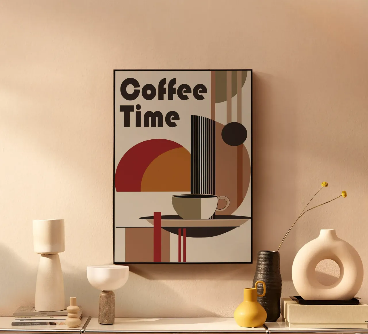 tazza da caffè plexiglass da Abstract Botanical Art