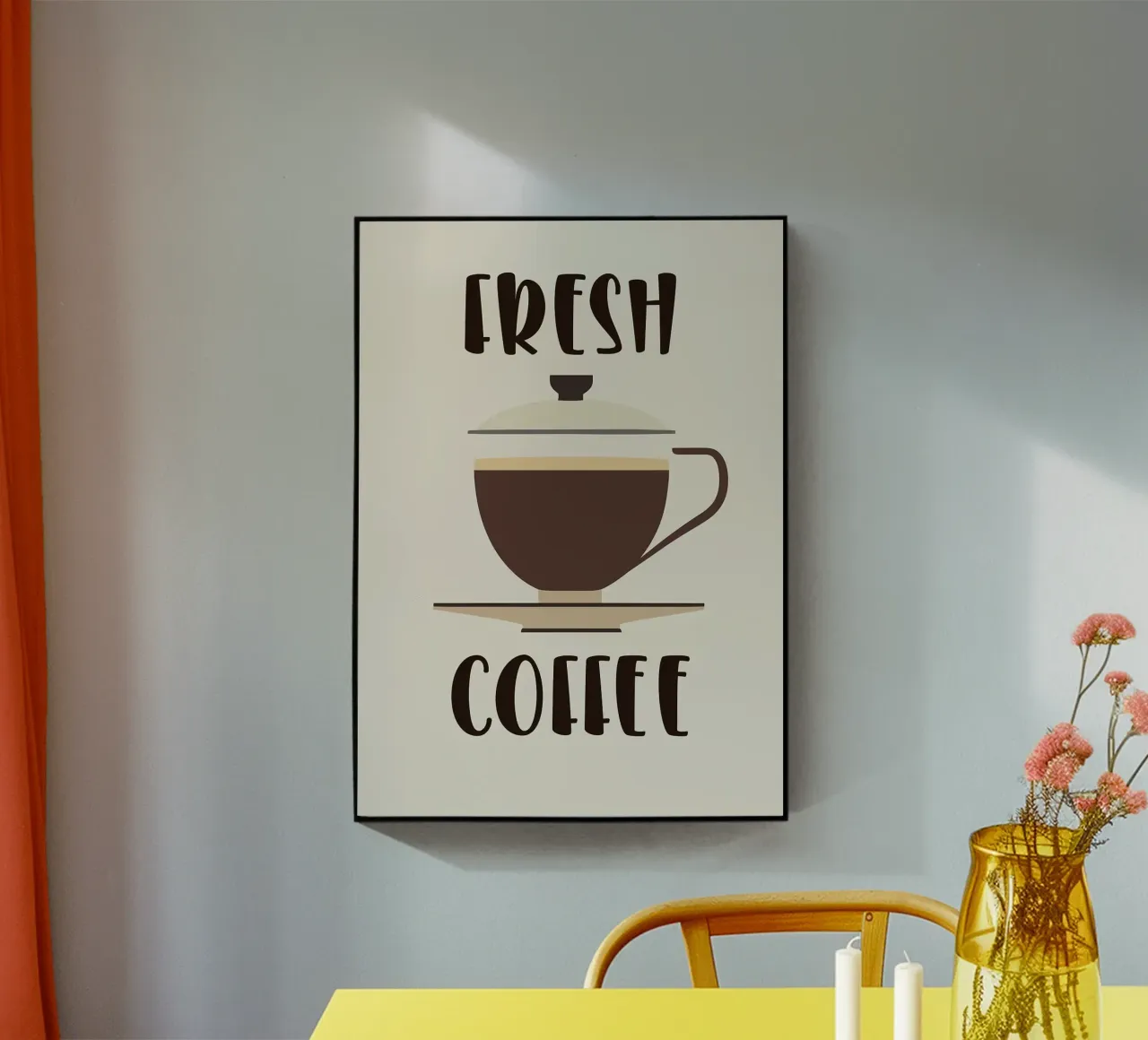 tazza da caffè plexiglass da Abstract Botanical Art