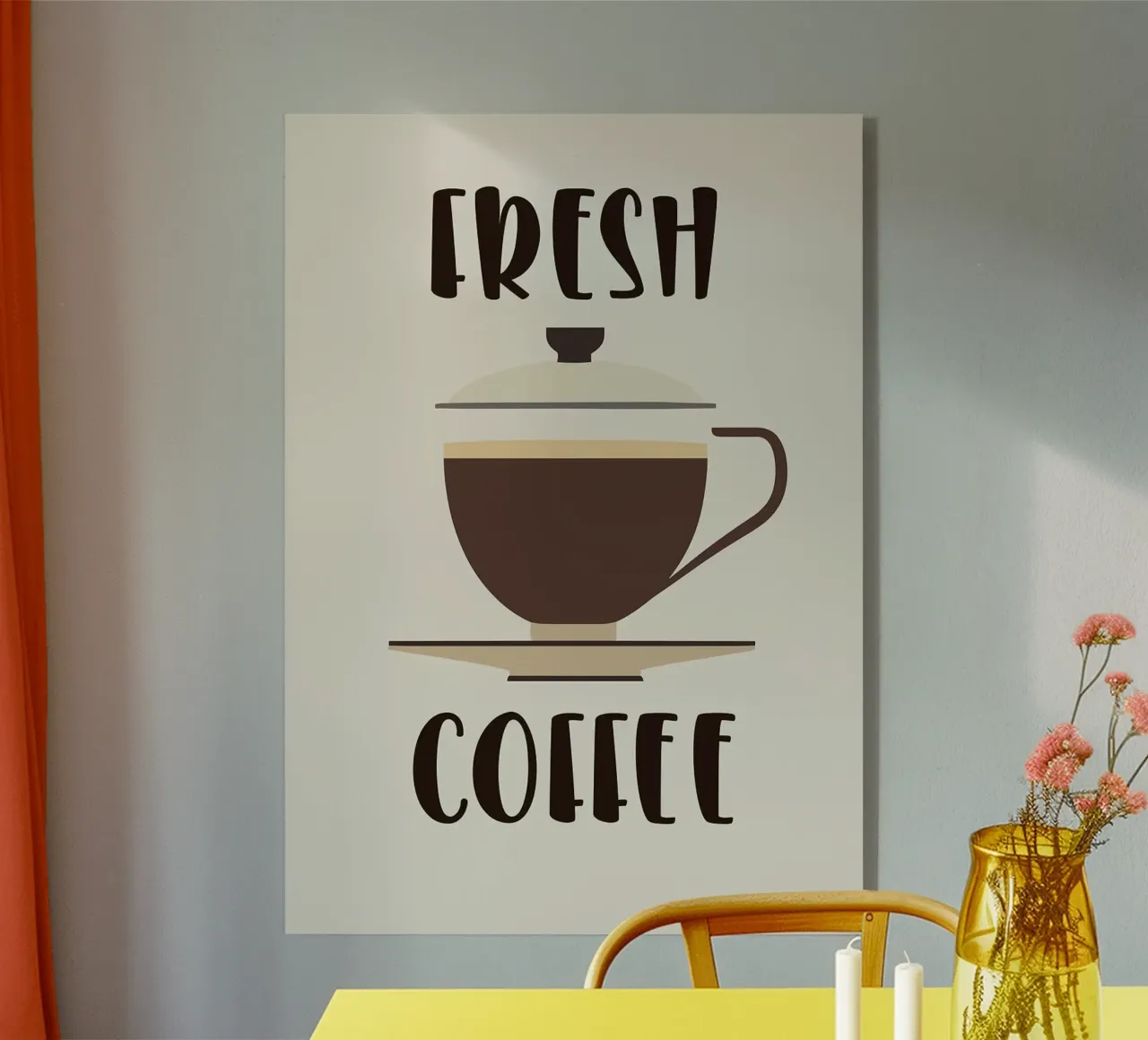 tazza da caffè plexiglass da Abstract Botanical Art