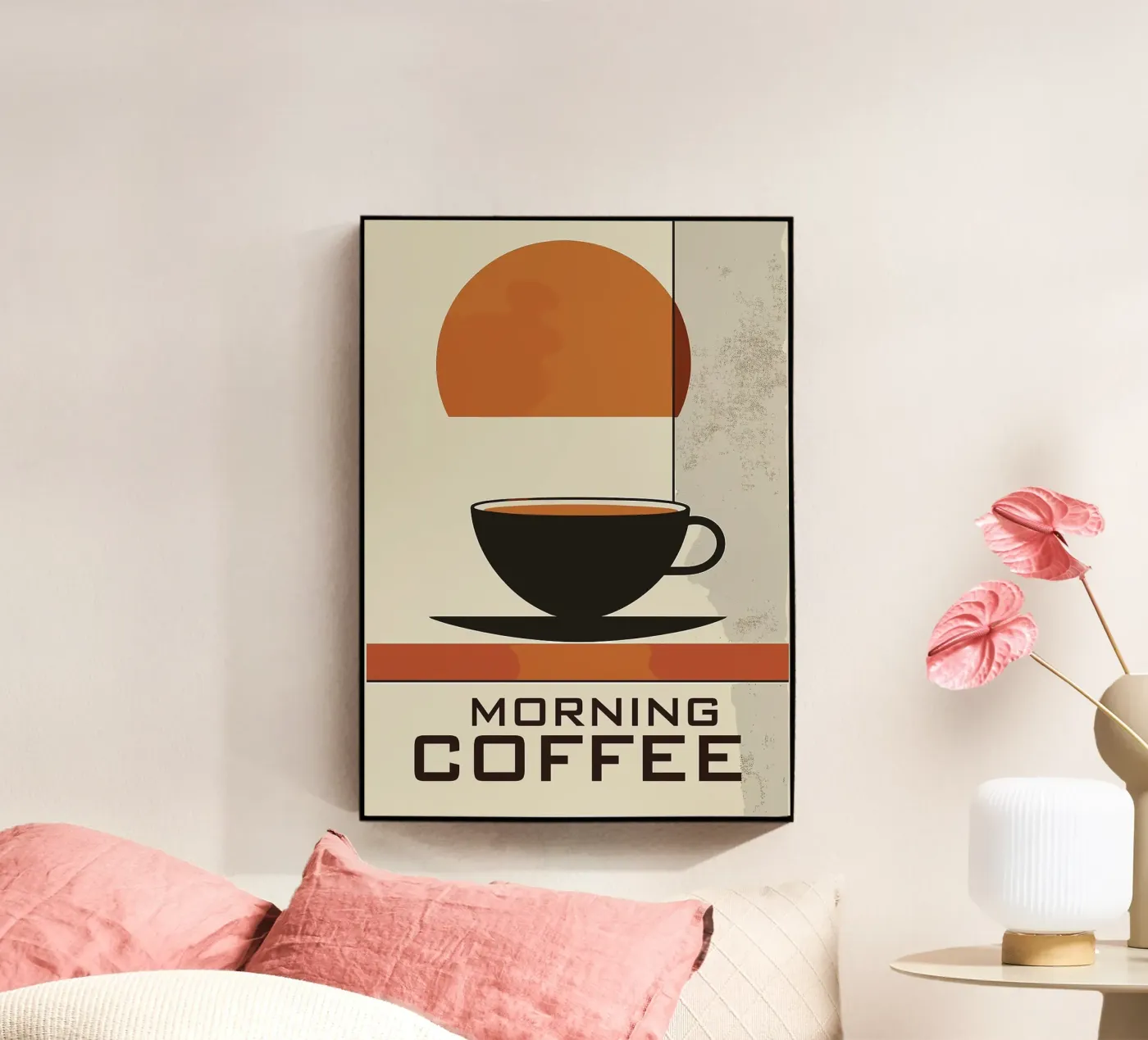 coffee cup Acryl-Glas von Abstract Botanical Art