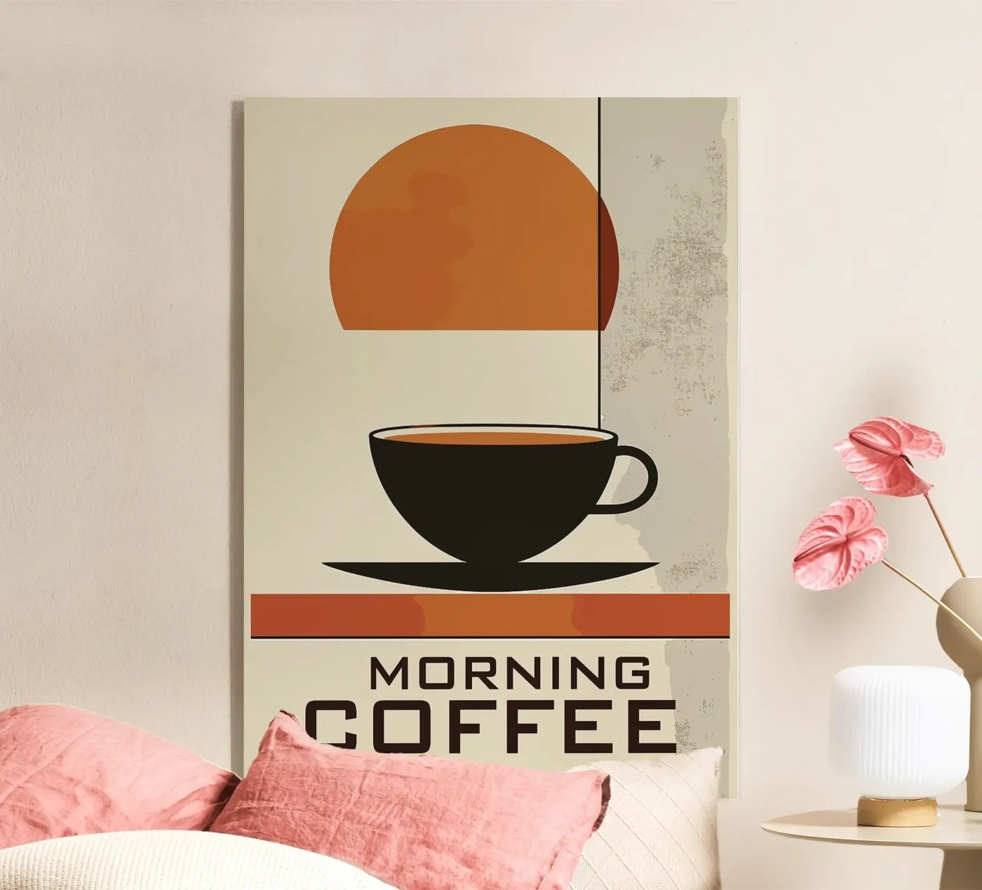 coffee cup Acryl-Glas von Abstract Botanical Art