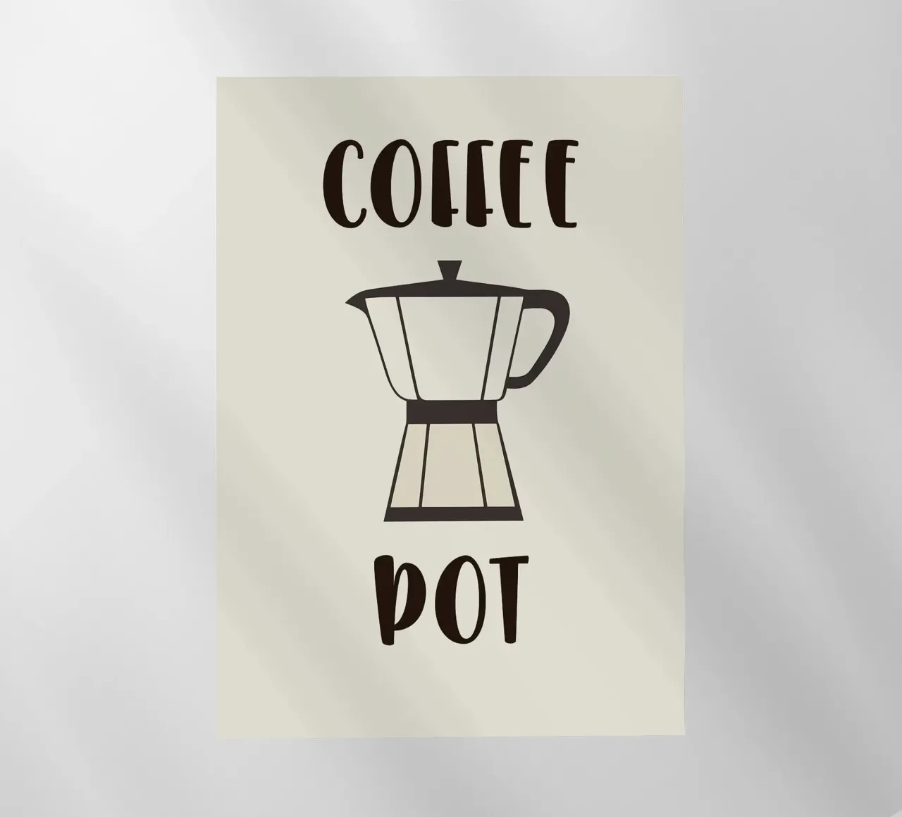 caffettiera pellicola backlit da Abstract Botanical Art