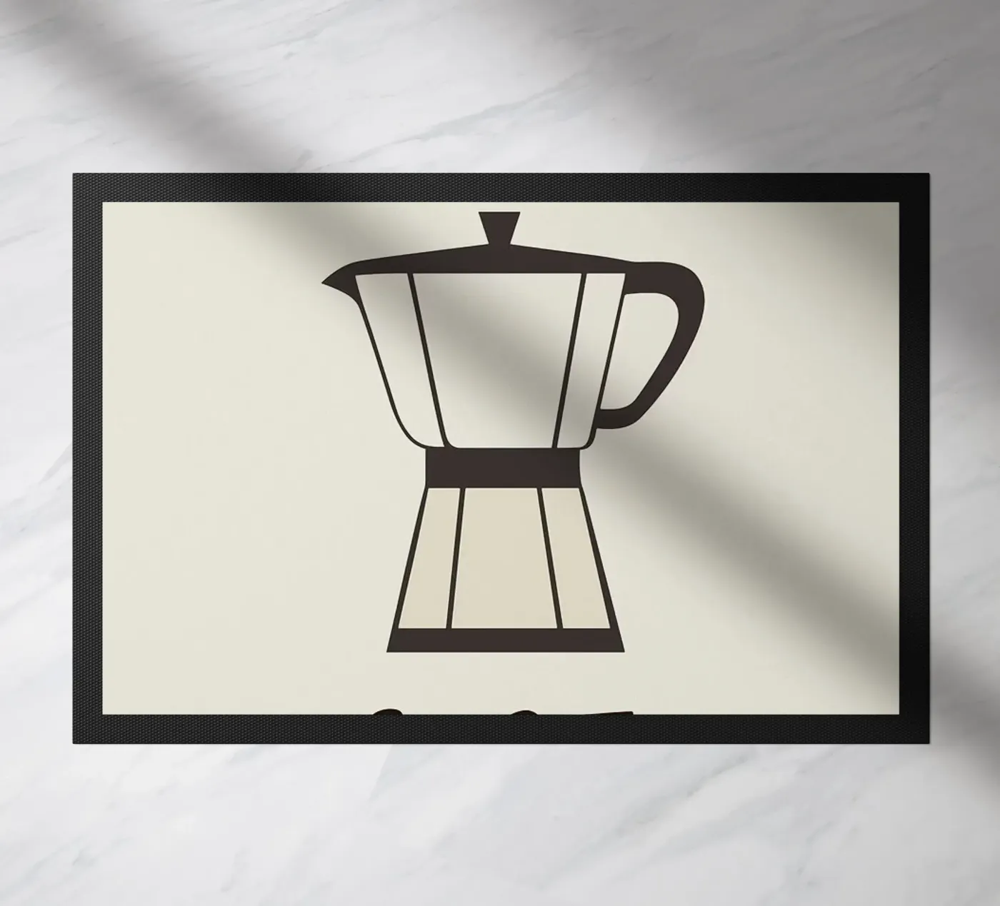 caffettiera zerbino da Abstract Botanical Art