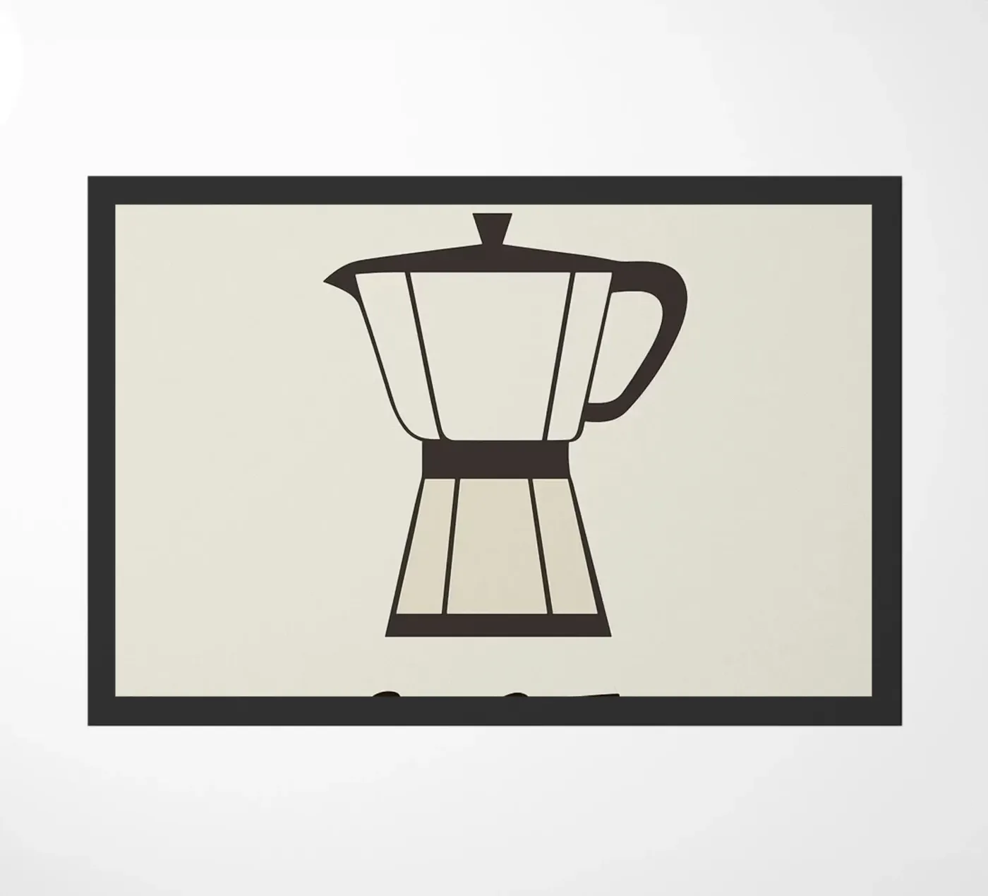 caffettiera zerbino da Abstract Botanical Art