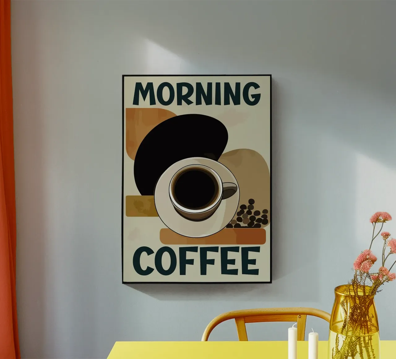 tazza da caffè plexiglass da Abstract Botanical Art