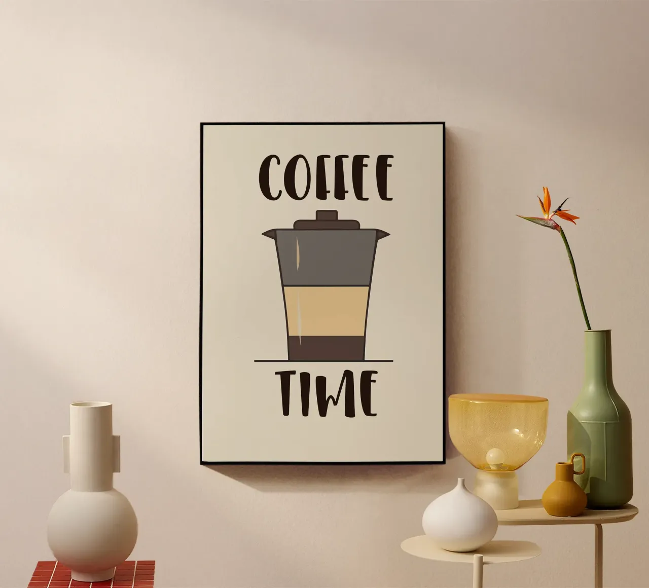 tazza da caffè plexiglass da Abstract Botanical Art