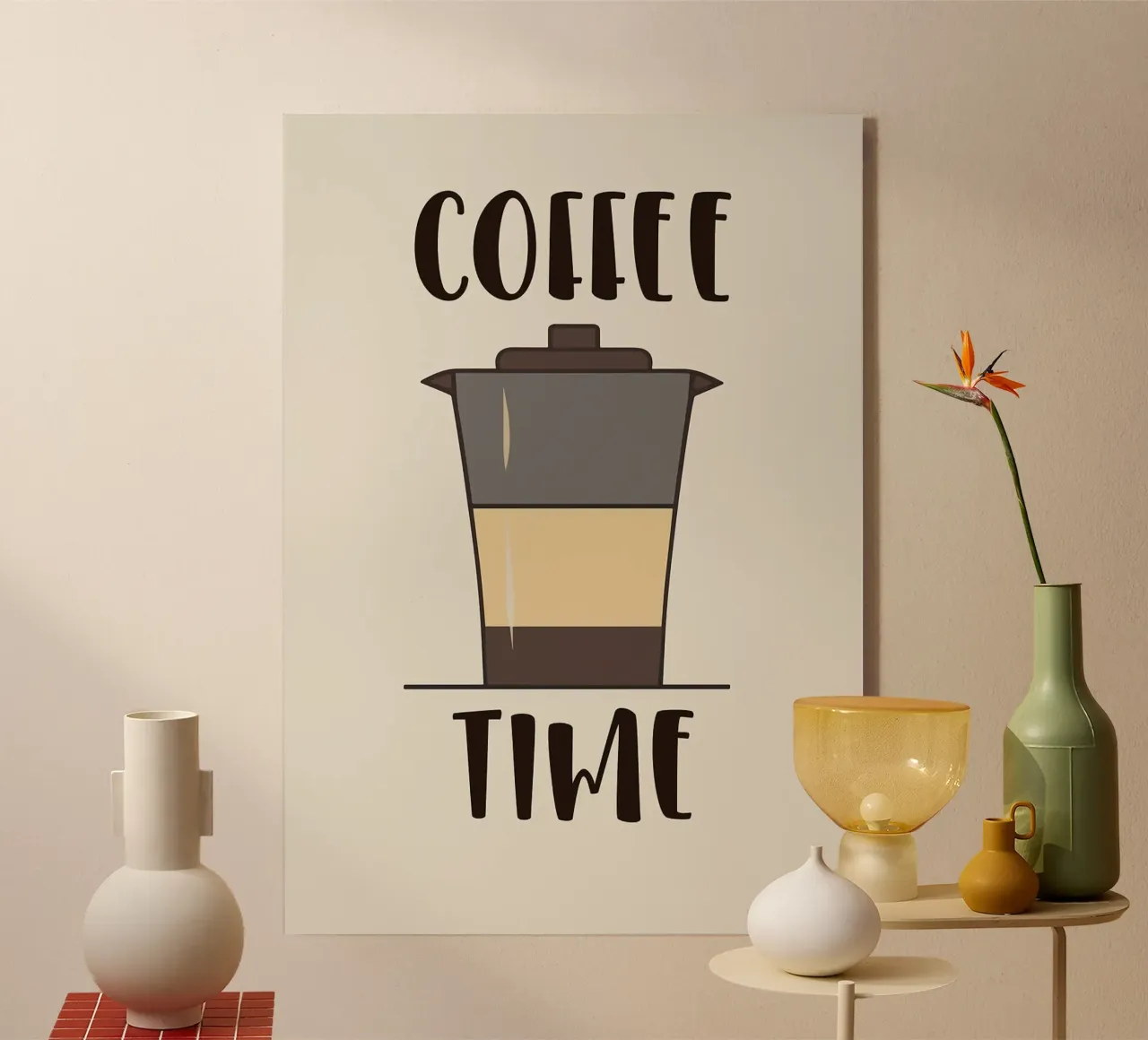 tazza da caffè plexiglass da Abstract Botanical Art