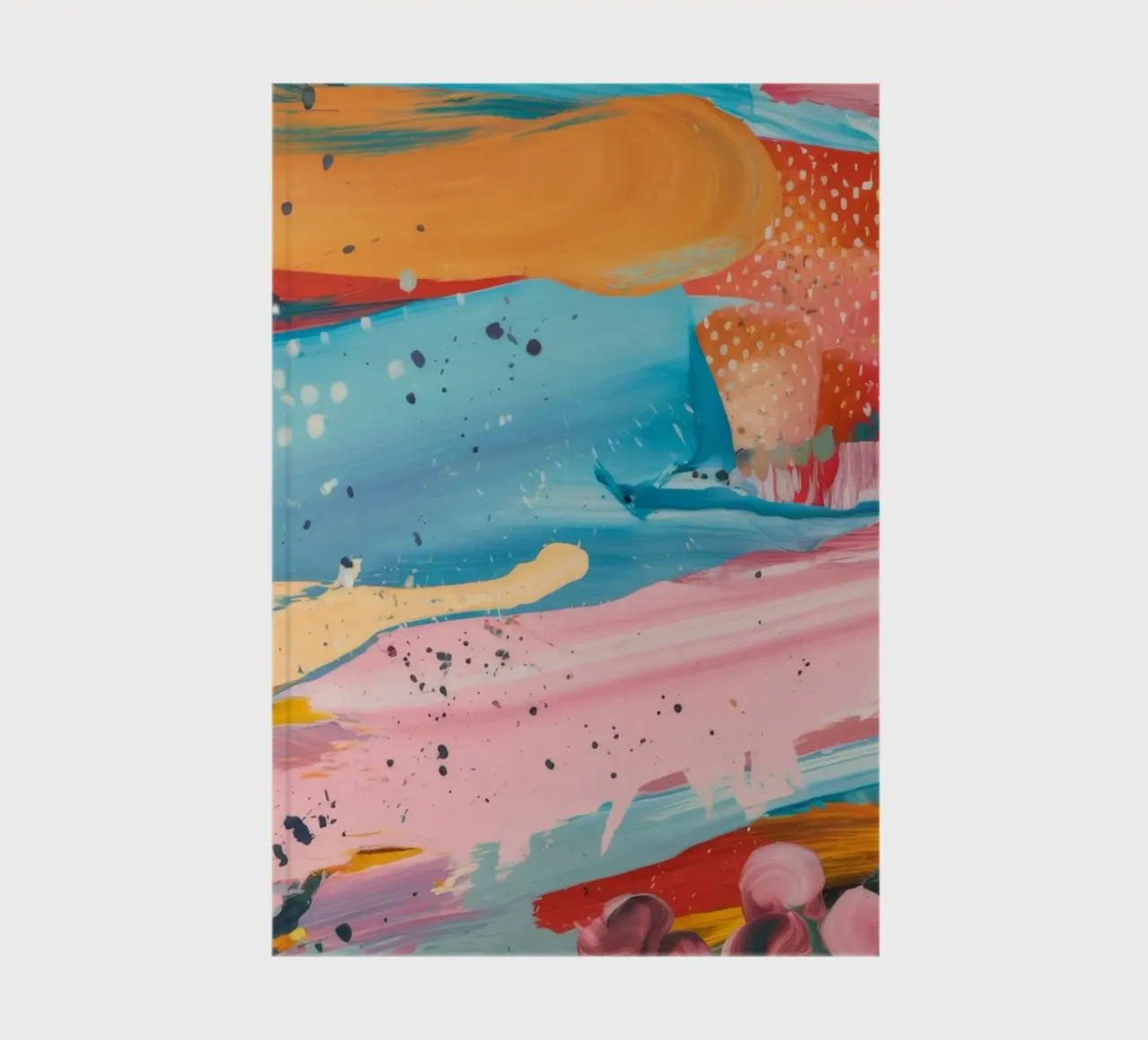 Azure Coral Current notebook by Sublime Layers
