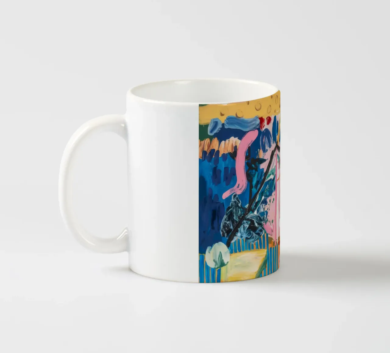 Caos elettrico in fiore tazza in ceramica da Sublime Layers