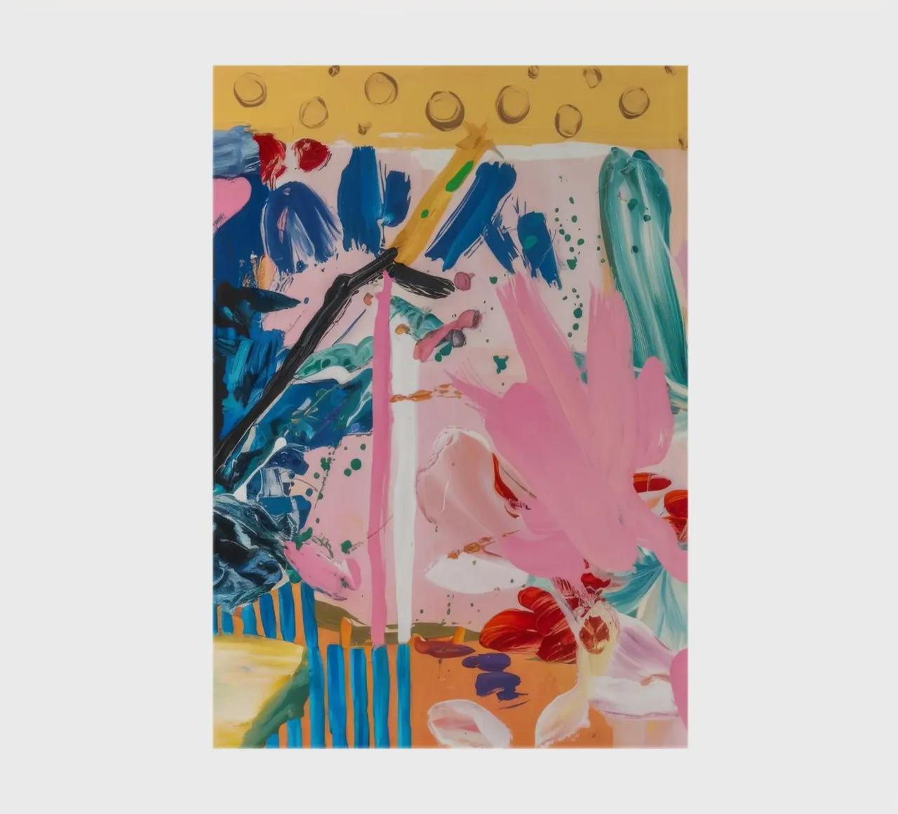 Electric Bloom Chaos notebook by Sublime Layers