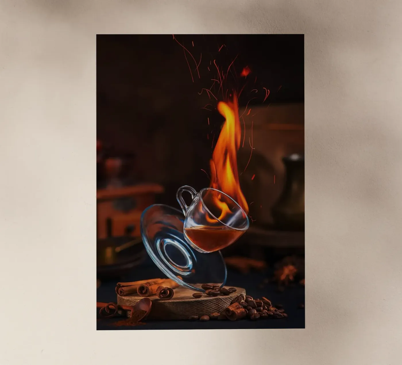 caffè pellicola backlit da Luke Yaeger