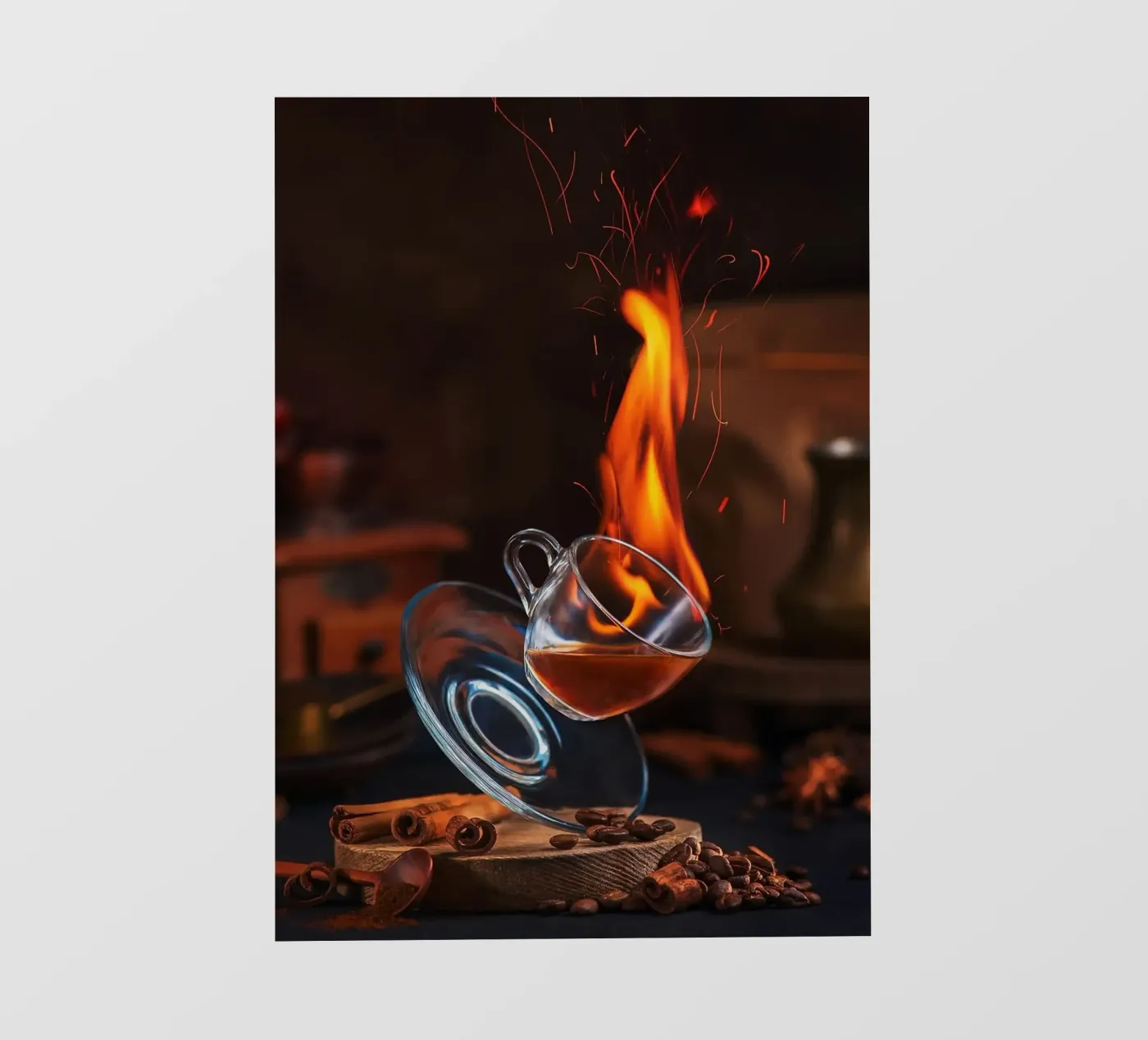 caffè pellicola backlit da Luke Yaeger