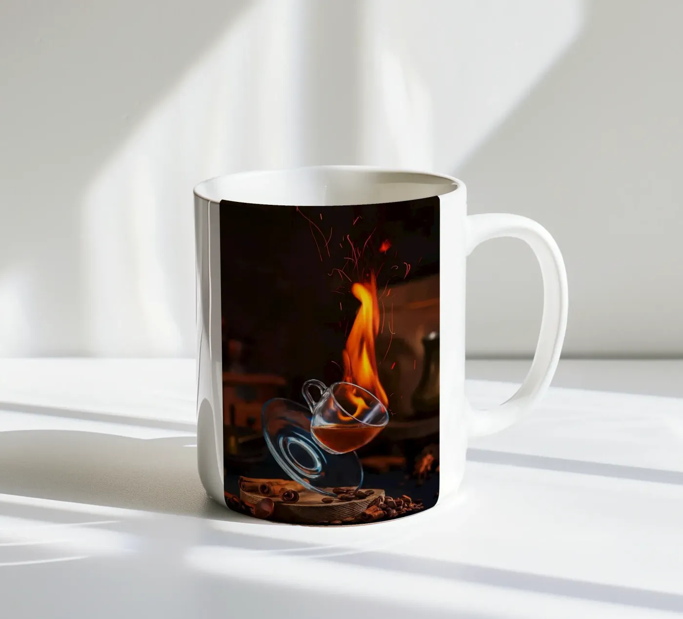 coffee ceramic mug by Luke Yaeger