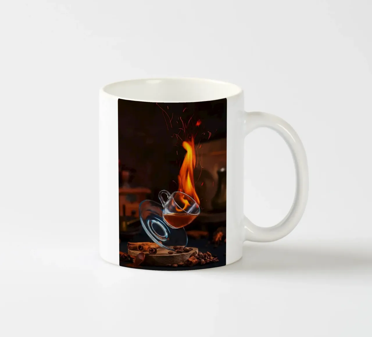 caffè tazza in ceramica da Luke Yaeger
