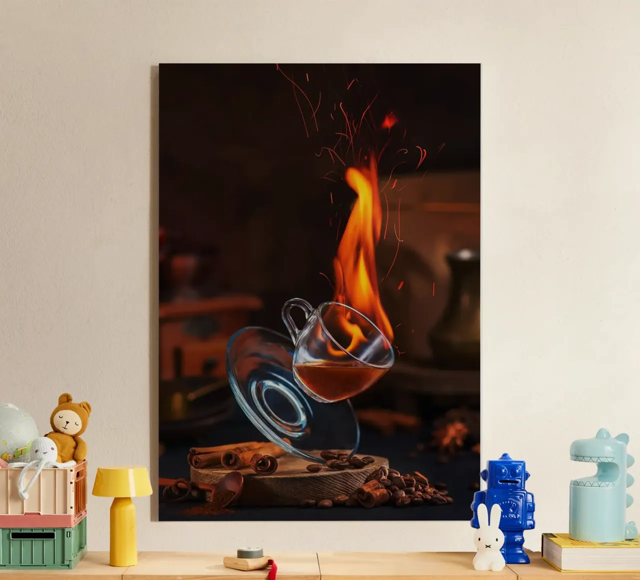 café plexiglas de Luke Yaeger