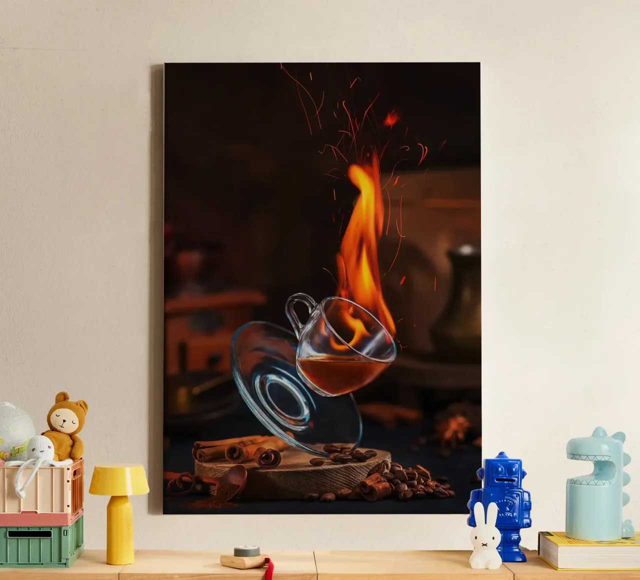 caffè tela da Luke Yaeger