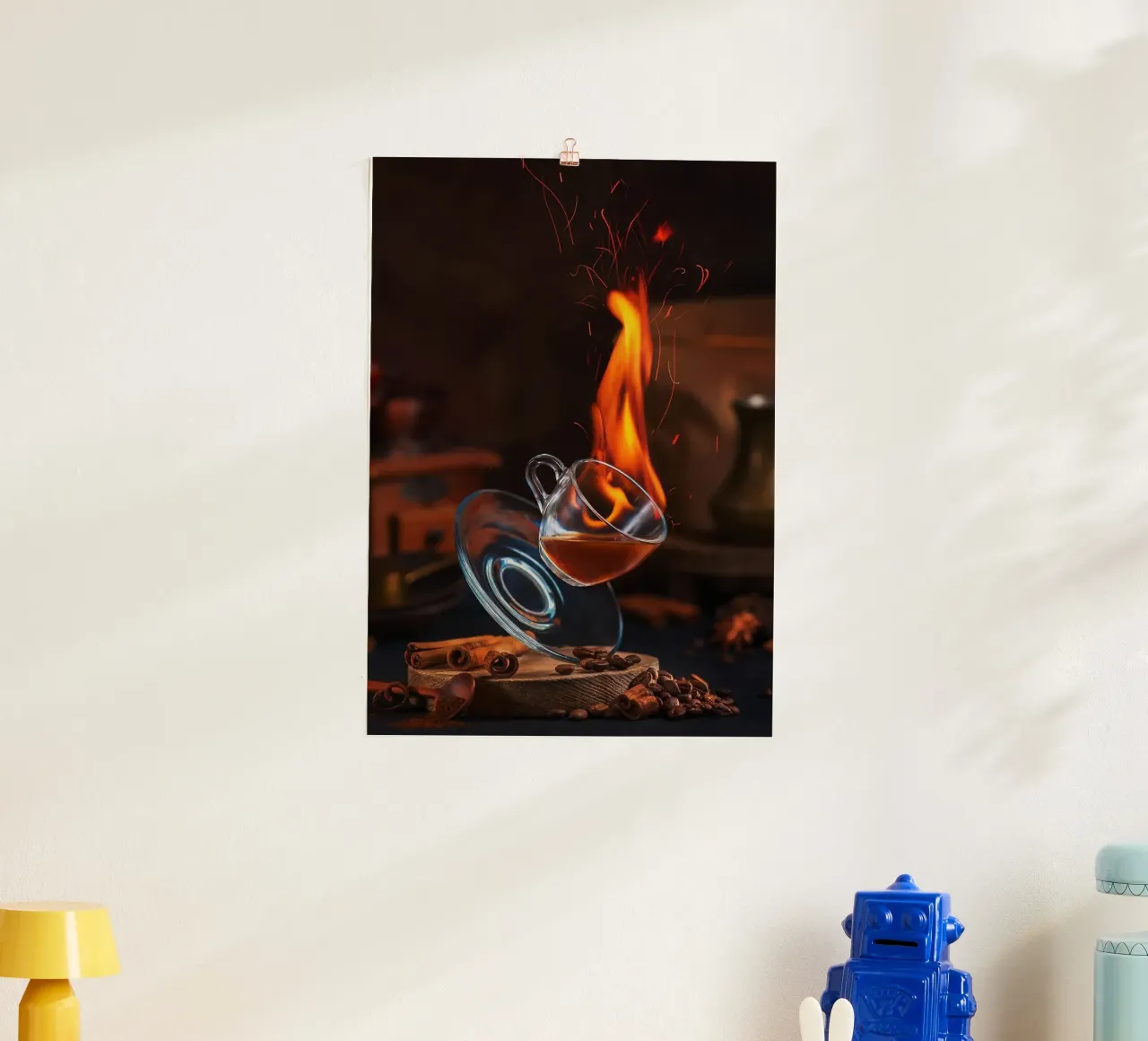 coffee poster by Luke Yaeger