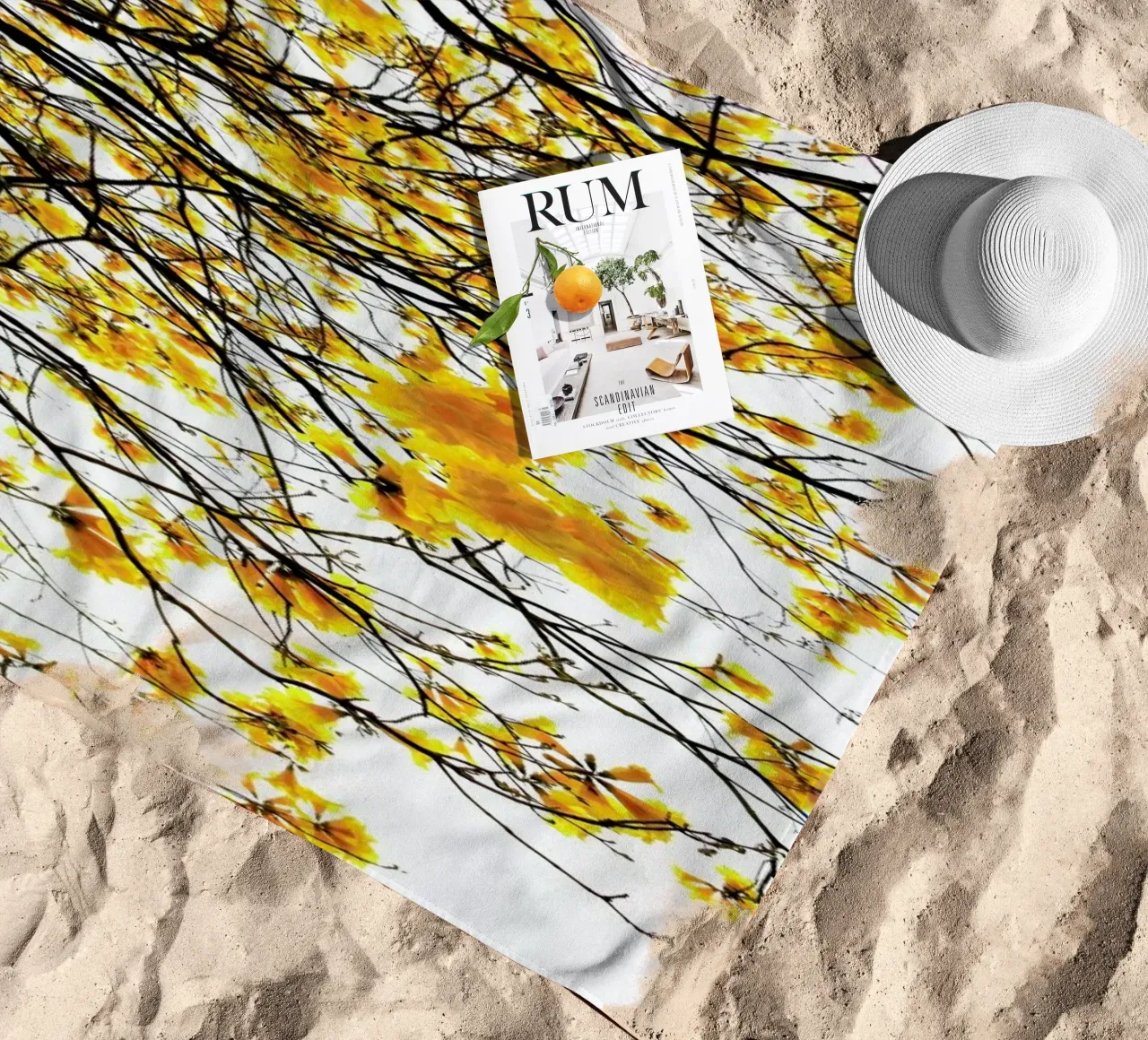 Summer beach towel by Shot By Clint
