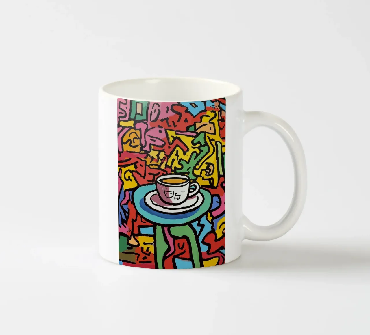 Kaffeetasse Keramik Tasse von Luke Yaeger