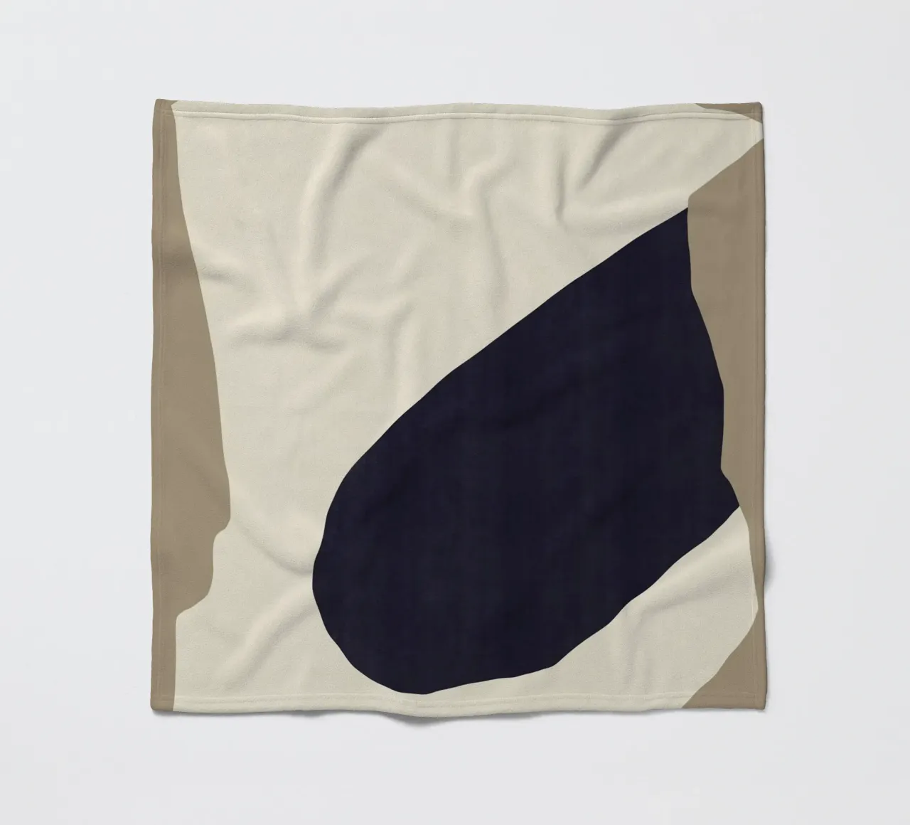 Silhouette nera coperta in pile da Little Dean