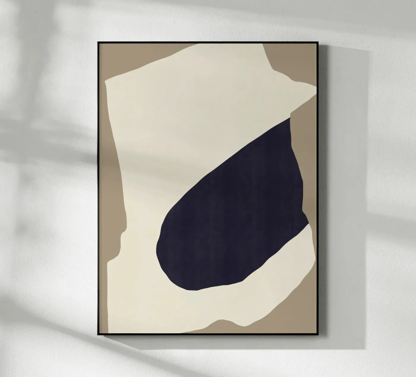 Black silhouette shape plexiglass da Little Dean